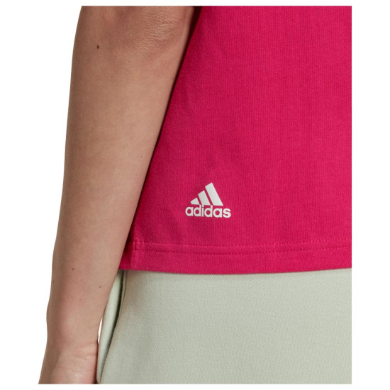 Adidas Γυναικεία κοντομάνικη μπλούζα crop